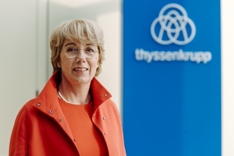 Martina Merz übernimmt Vorstandsvorsitz der Thyssenkrupp AG auf Dauer -